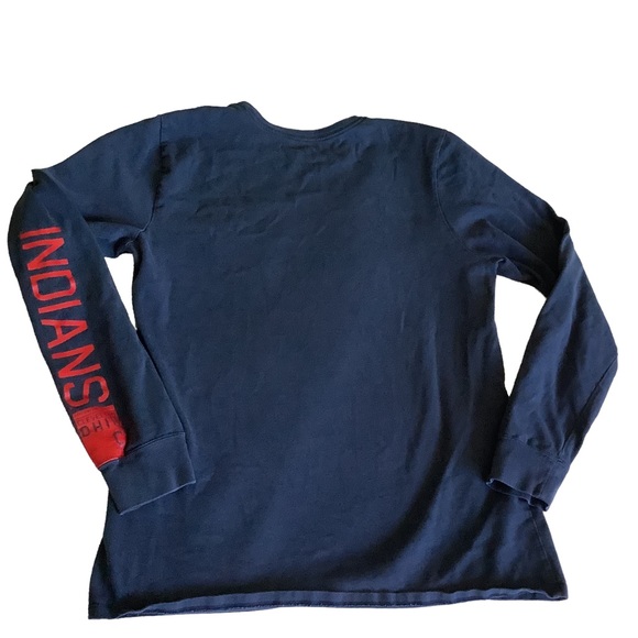 Nike MLB Cleveland Indians Long Sleeve Crewneck T-Shirt Preowned - Picture 2 of 9